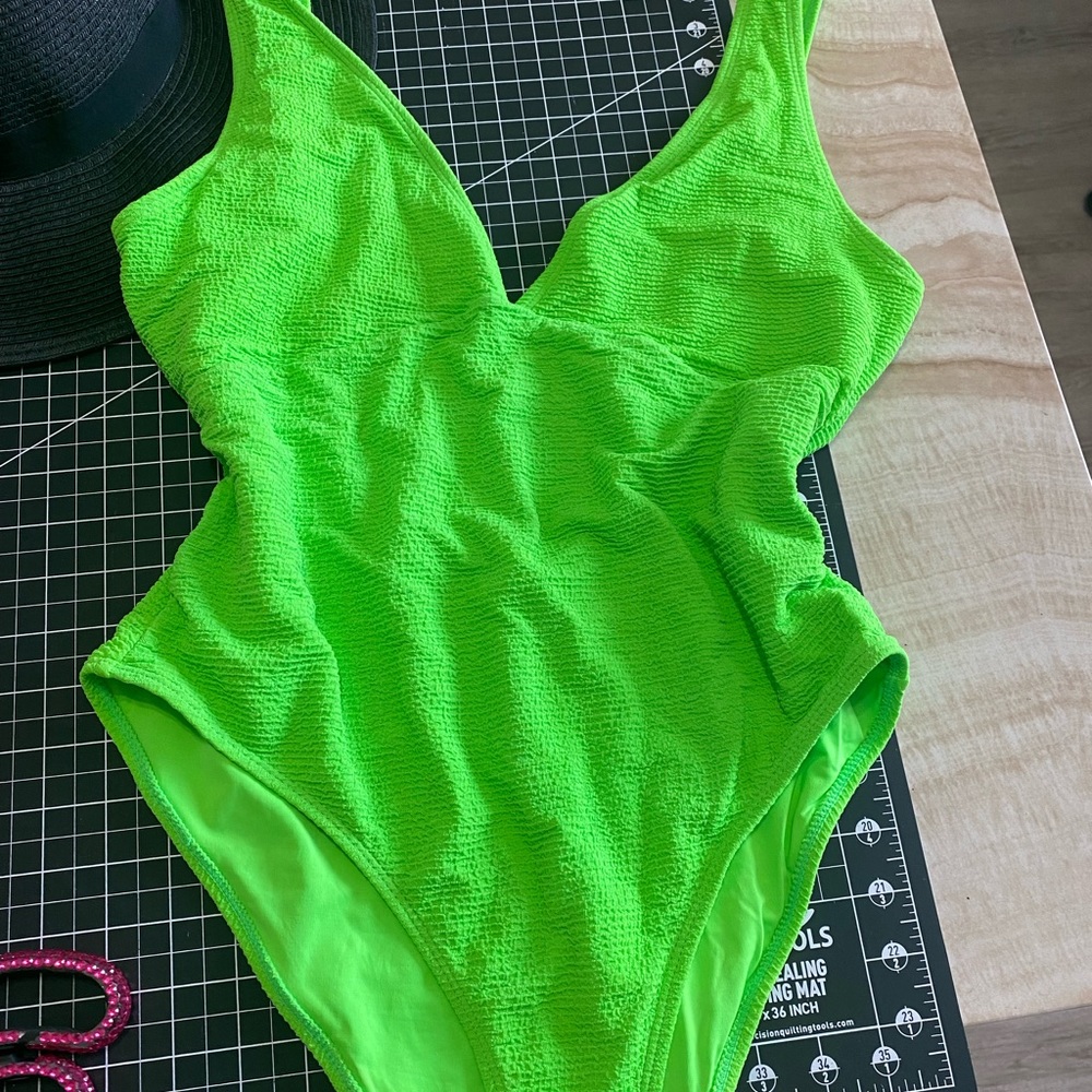 Bright Green One Piece
